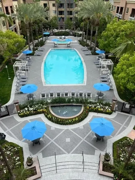 beautiful pavers in front of house