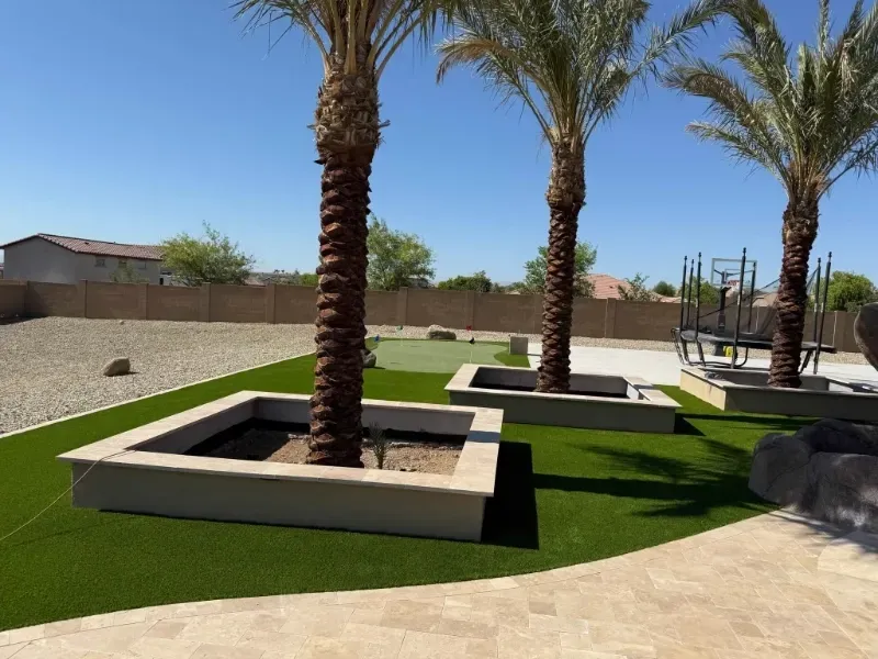 beautiful pavers in front of house