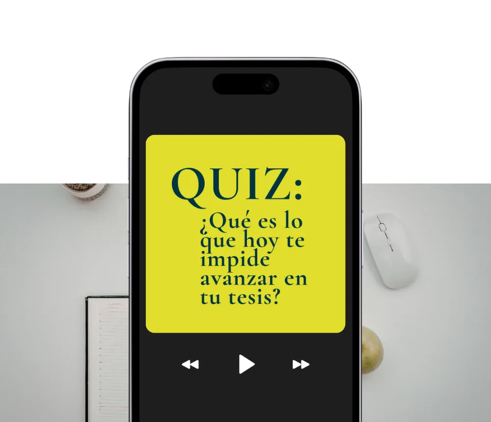 planificación de tesis y estructura de trabajo