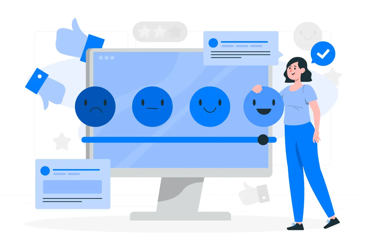 <a href="https://www.freepik.com/free-vector/emotional-feedback-concept-illustration_82648090.htm#fromView=search&page=1&position=21&uuid=a5e48580-5d70-48c4-8563-a0026b16aab7&query=satisfied+customer">Image by storyset on Freepik</a>