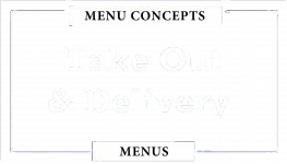 Menu Concepts official logo including "Menu concepts: takeout and delivery menus"