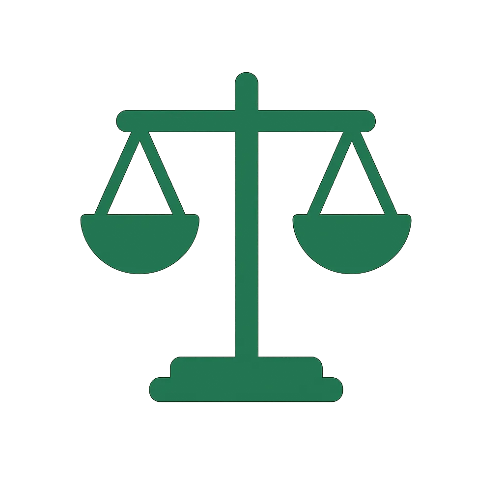 Icon für Rechtssicherheit