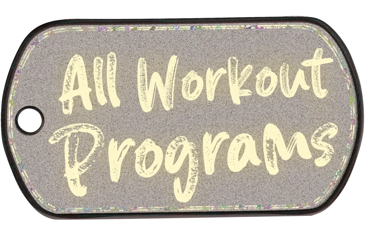All workout programs by griffin strength