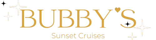 picture of word mark for Bubbys sunset cruises,