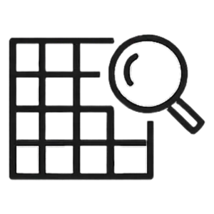 Icon representing a business systems audit for small business tech consulting