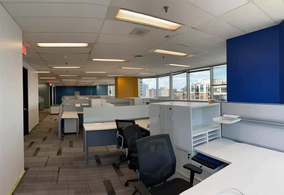 Fresh paint makes an office more inviting and brings more people into the office