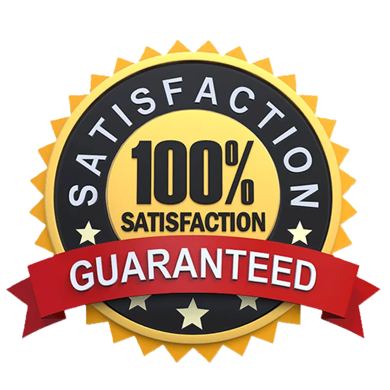 Your satisfaction is guaranteed on all of our roofing projects no matter the size