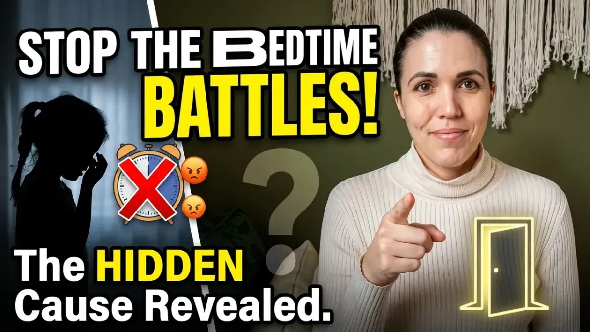 Bedtime Battles Aren’t About Sleep (Here’s the Real Cause)