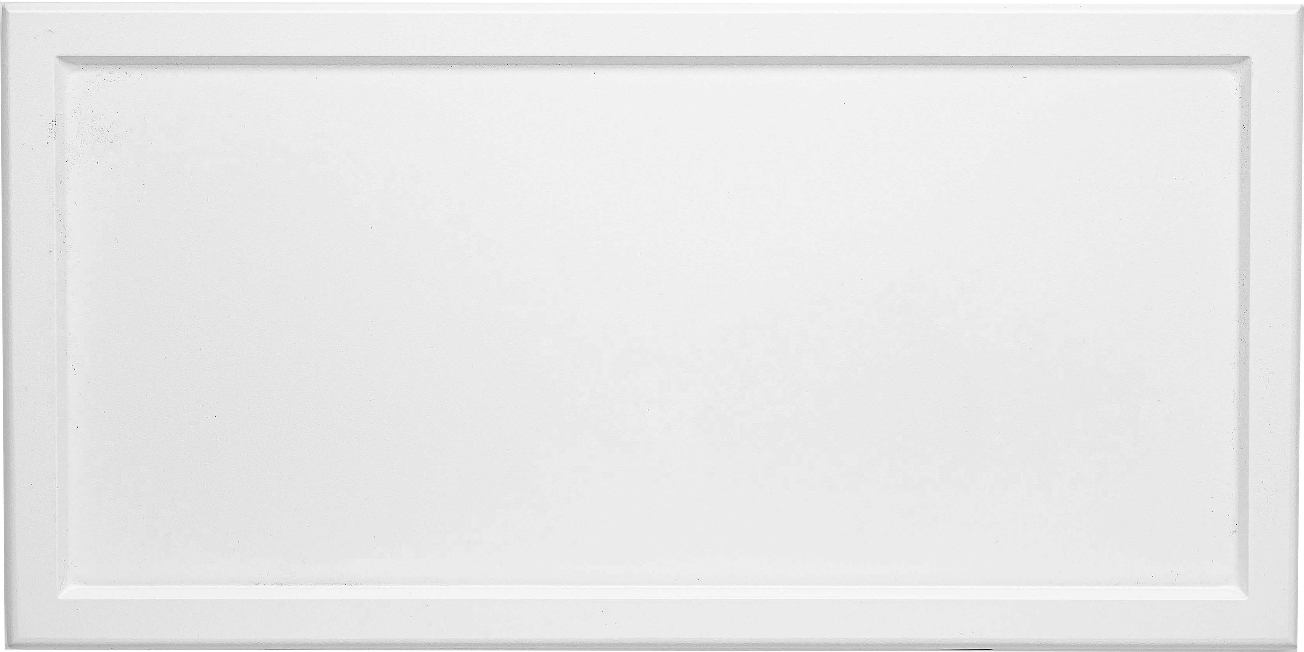 White slim shaker drawer front for modern closet designs in Parkland