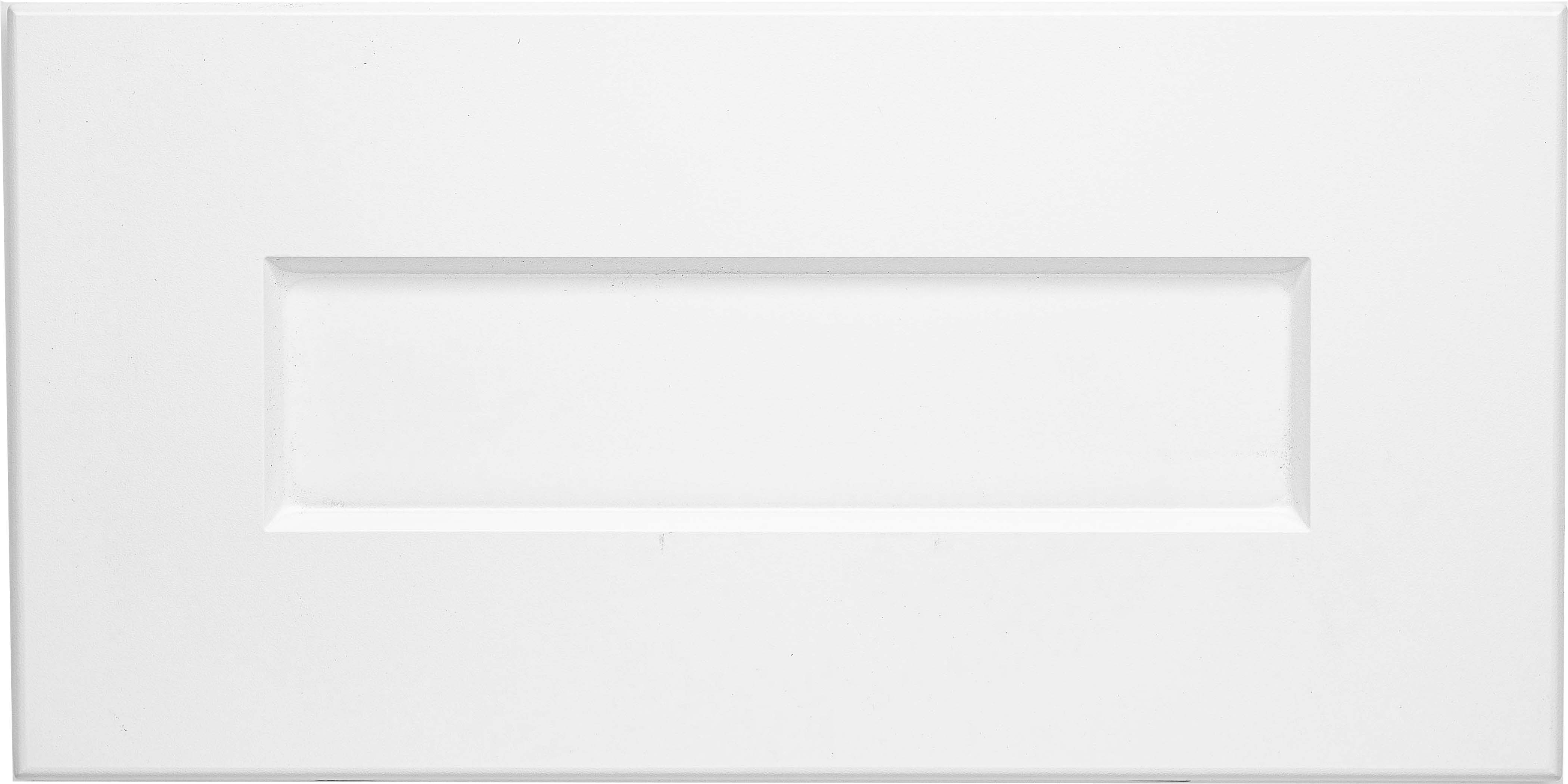 White one piece shaker cabinet door for custom closets in Fort Lauderdale