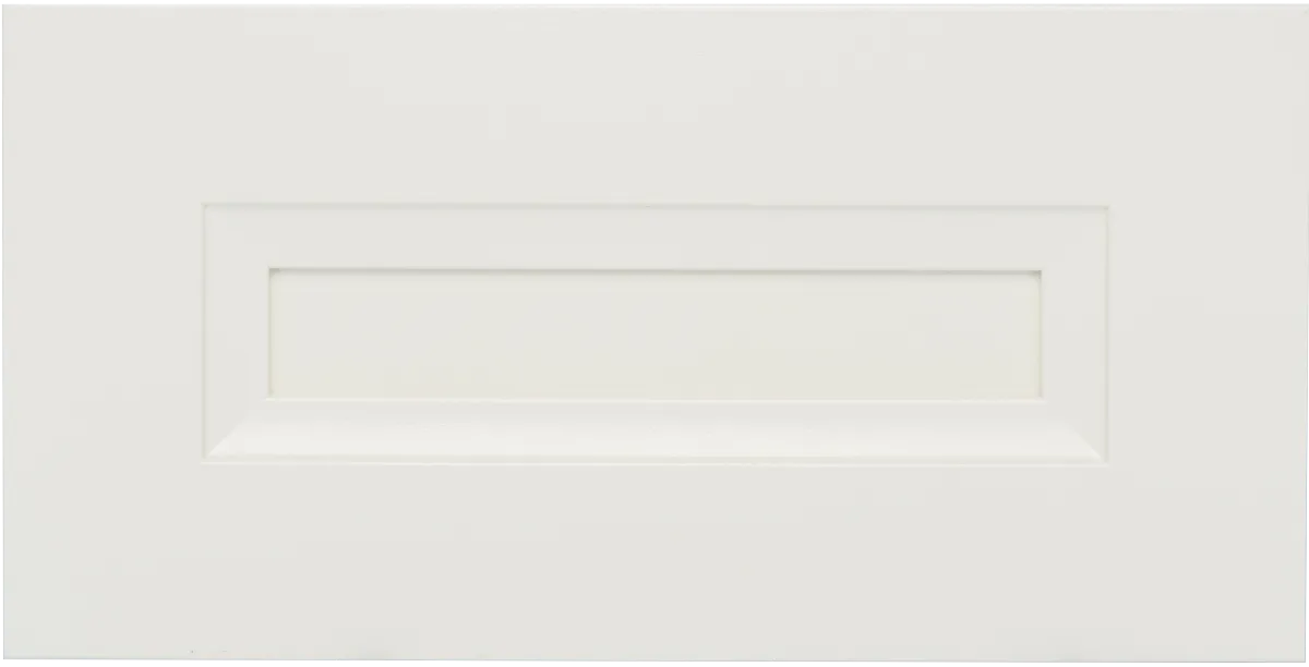 Antique white Allegera custom wardrobe door profile for home storage in Miramar