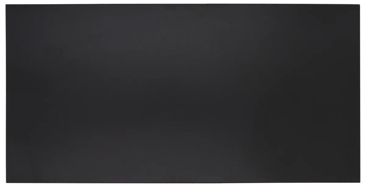 Black flat panel contemporary drawer face for custom closet systems in Boca Raton