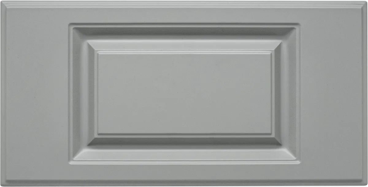 Cloud gray traditional raised panel door for walk in closet organizers in Sunrise