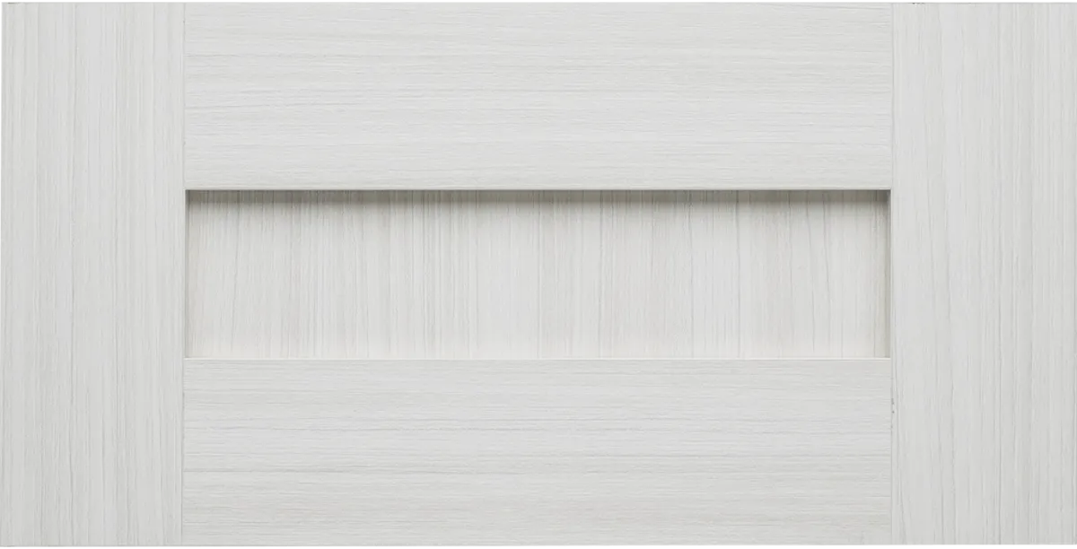 Arctic white classic shaker style cabinet door for custom closets in Dania Beach