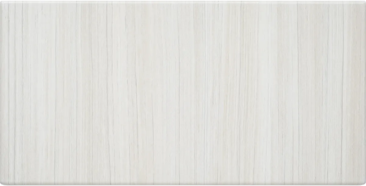 Arctic white modern flat front cabinet face for upscale storage in Pompano Beach