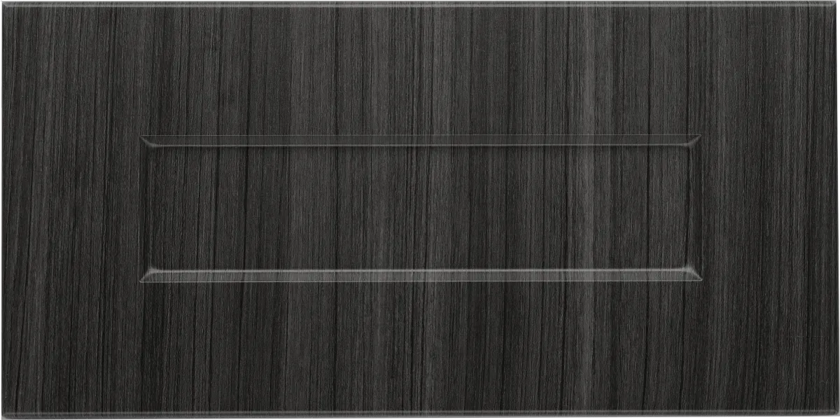 Licorice dark tone one piece shaker door panel for built in closet systems in Lighthouse Point