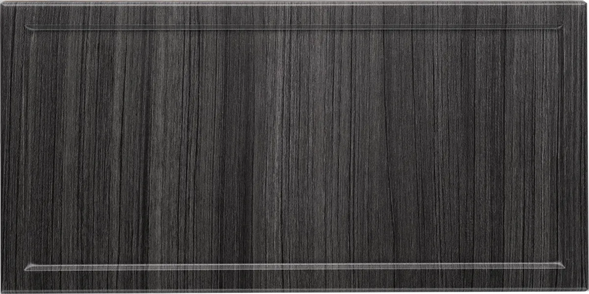 Licorice textured dark slim shaker cabinet door for modern home storage in Boynton Beach