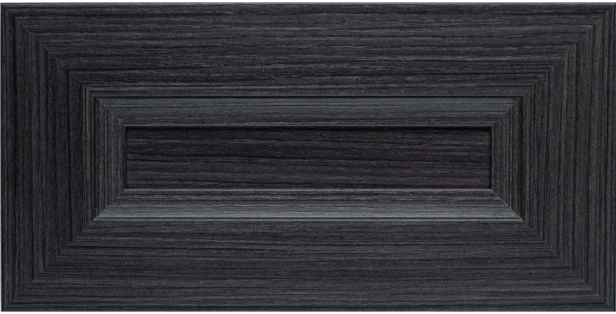 Licorice finish Allegera custom closet drawer front for premium wardrobes in Coconut Creek