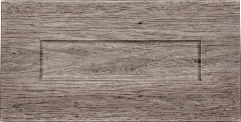 Drift wood finish one piece shaker cabinet door for modern closets in Boynton Beach