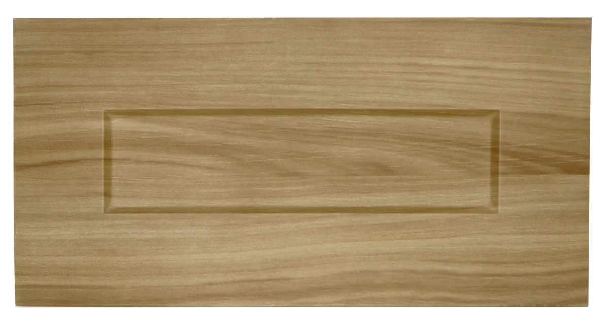 Dakota light wood tone one piece shaker door panel for built in closet systems in Parkland