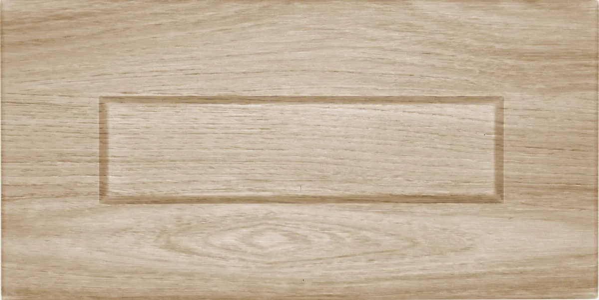 Dune finish one piece shaker cabinet door for modern built in closets in Lighthouse Point