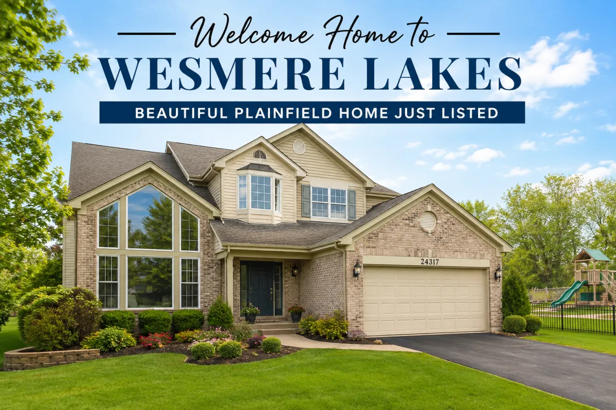 Welcome Home to Wesmere Lakes | Beautiful Plainfield Home Just Listed