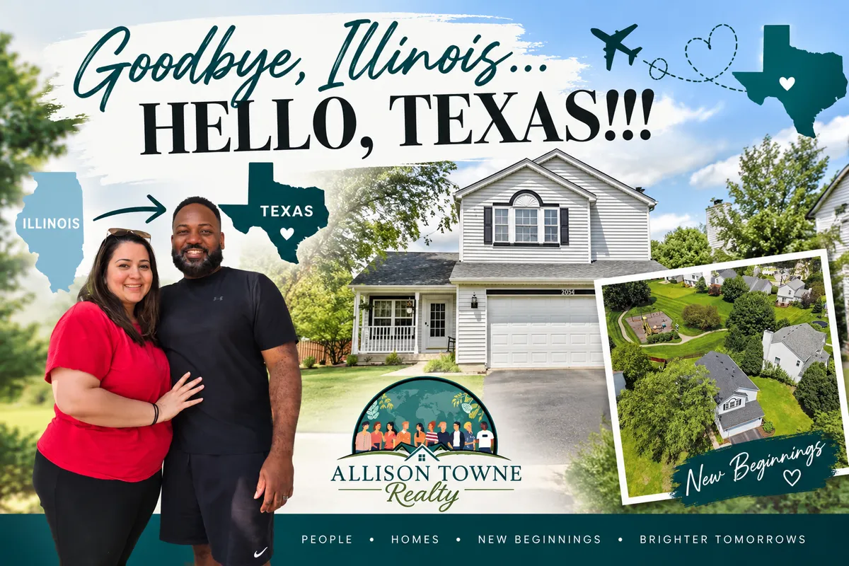 Goodbye, Illinois... HELLO, TEXAS!!!