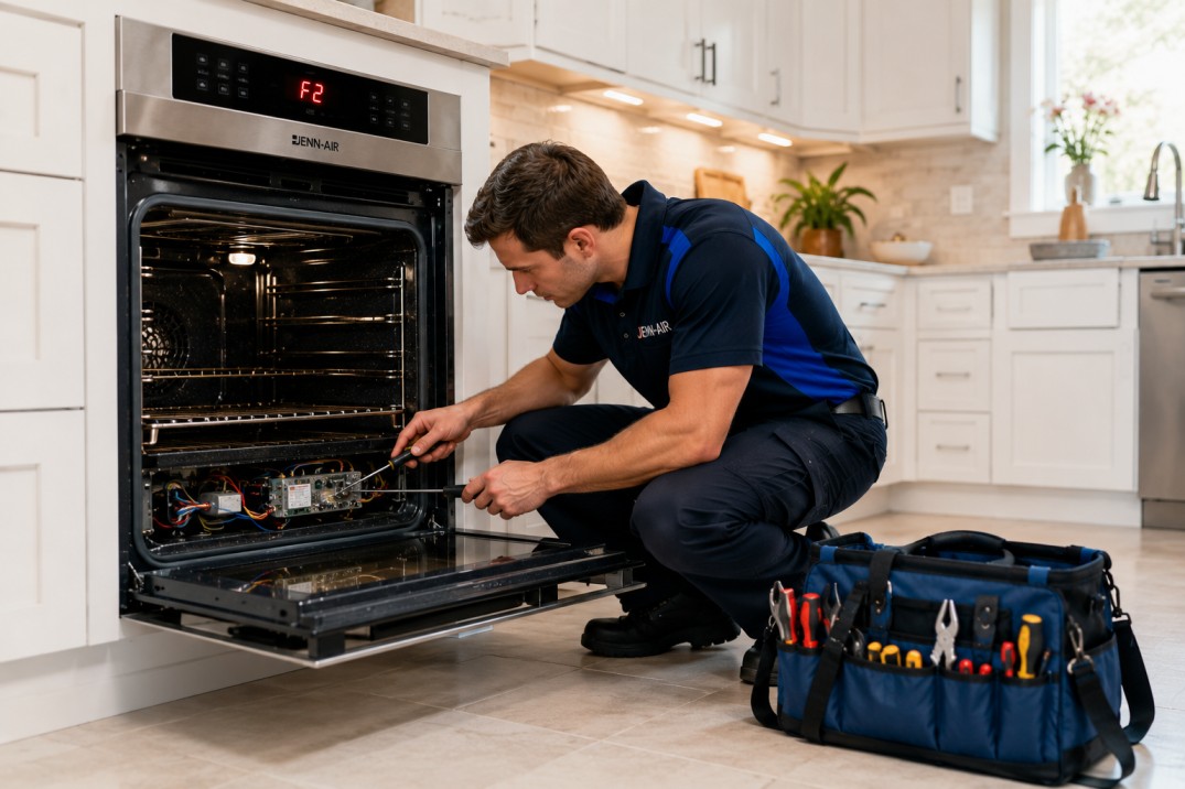 3 Easy Fixes for Jenn-Air Oven F2 Error Code: Same-Day Repair in Virginia