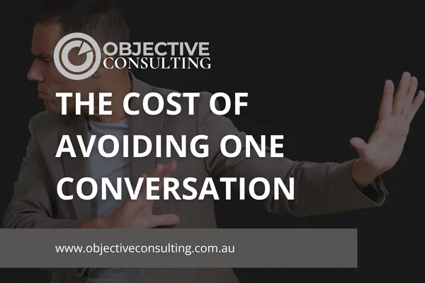 The Cost of Avoiding One Conversation