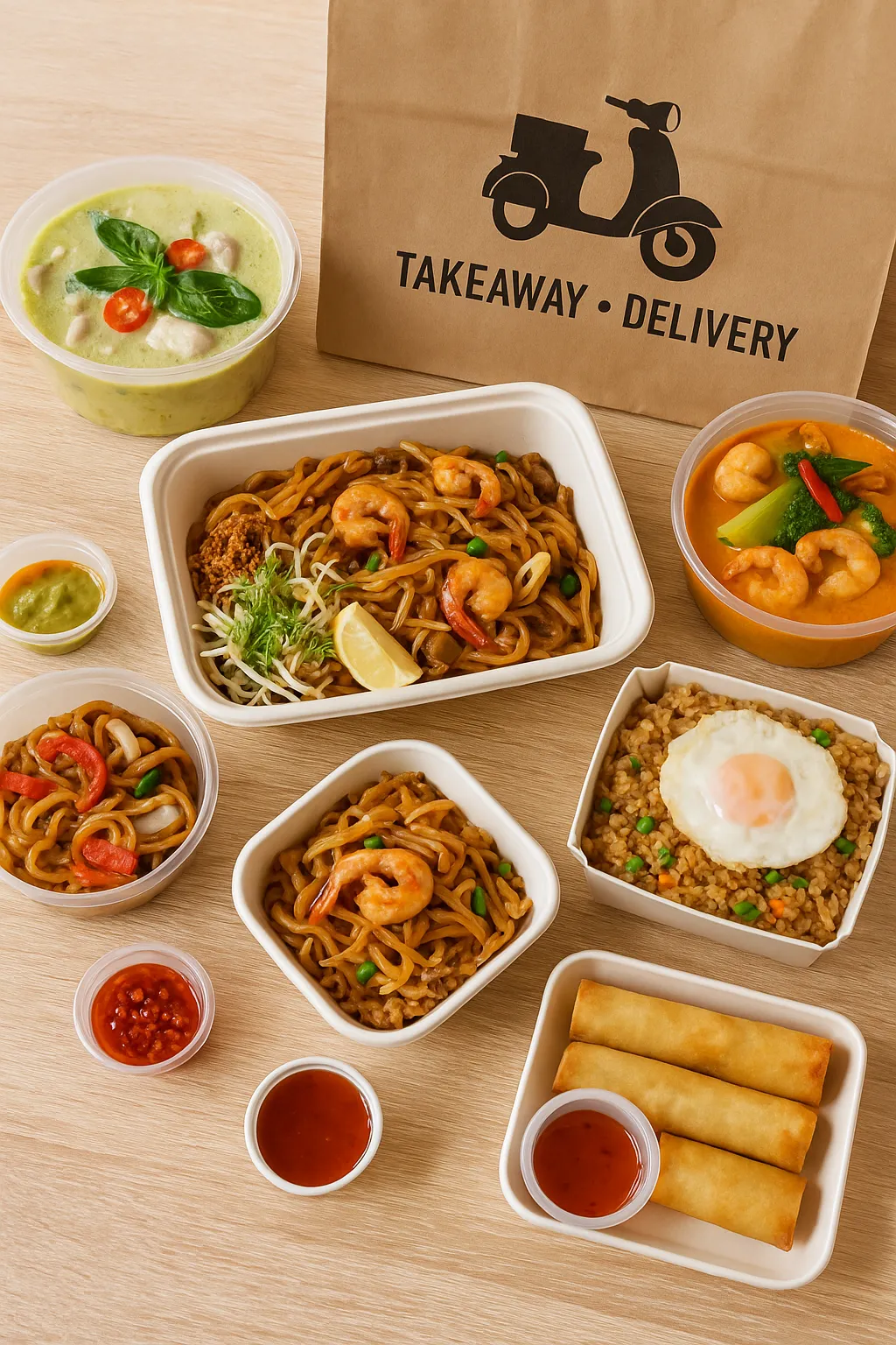 assorted spices on bowls