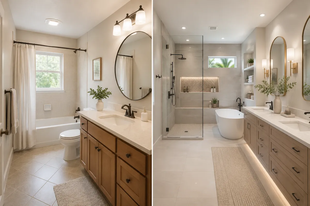 Bathroom Remodel vs. Renovation: What’s the Difference?