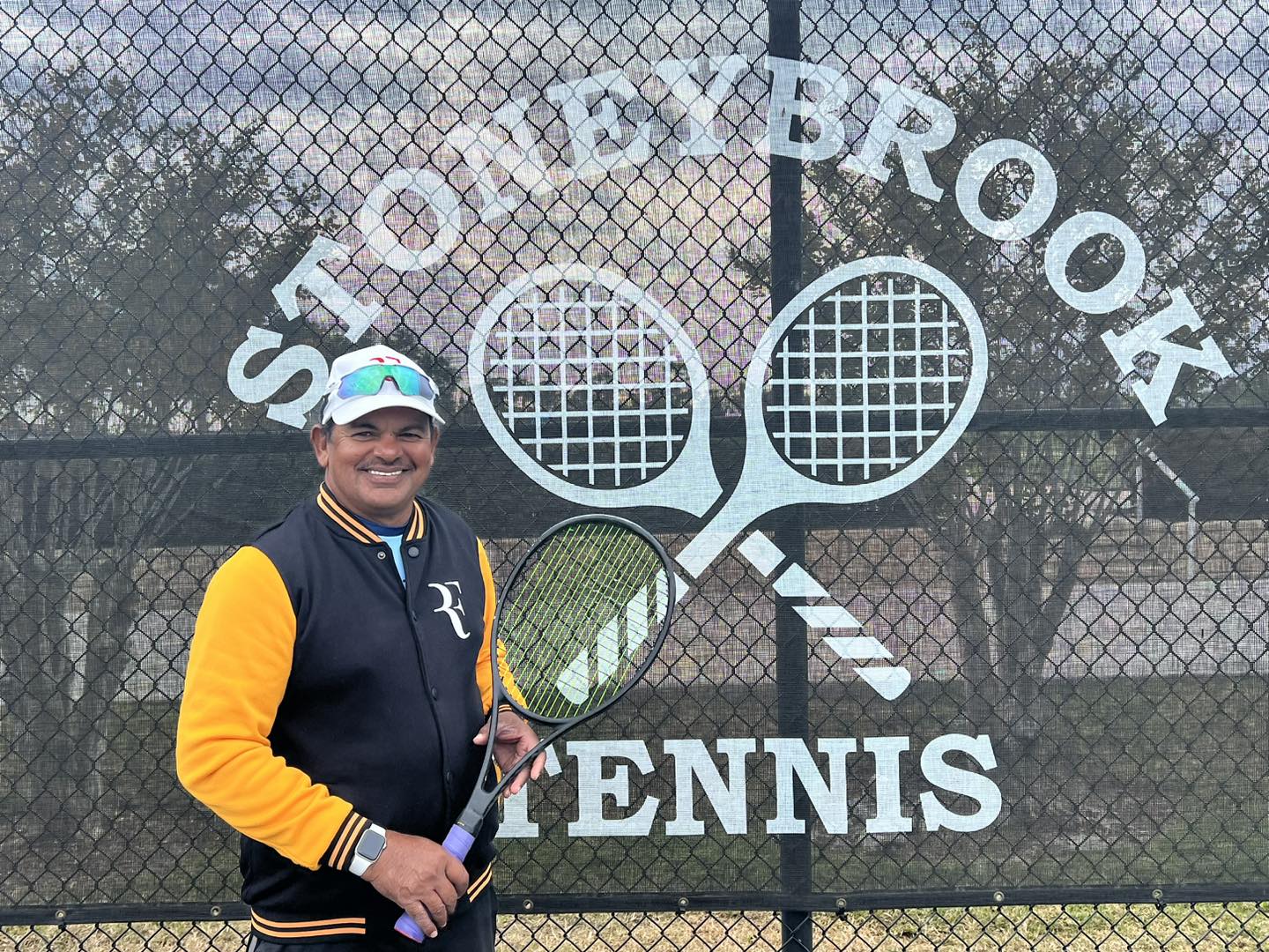 Coach Michael Boothman and Raj Maharaj