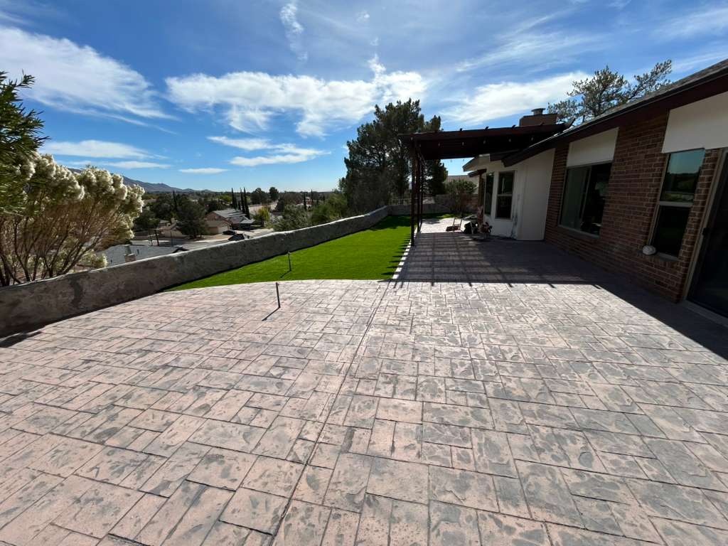 Professional concrete flatwork in El Paso Texas