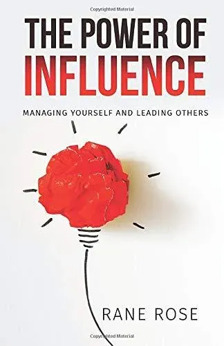 The Power of Influence book cover in custom blush framed edition