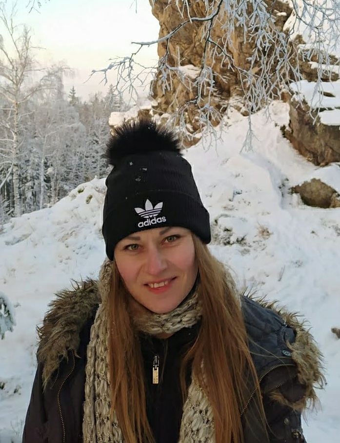 Mercedes Klawiter sonriendo