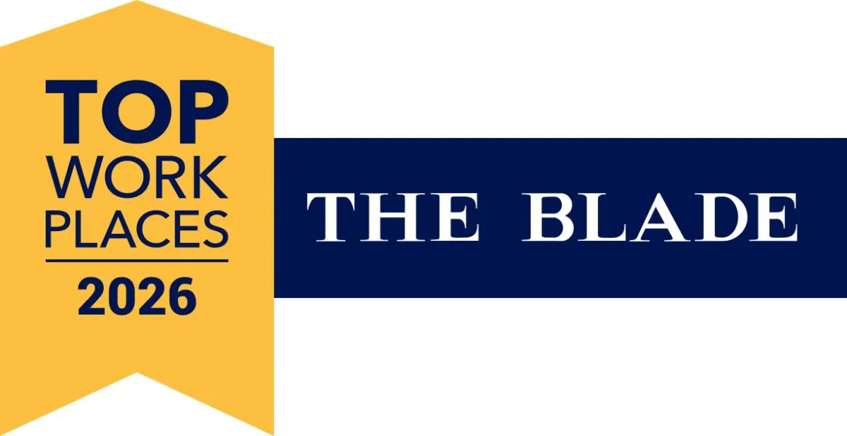 Voted a Top Workplace by the Toledo Blade 2025