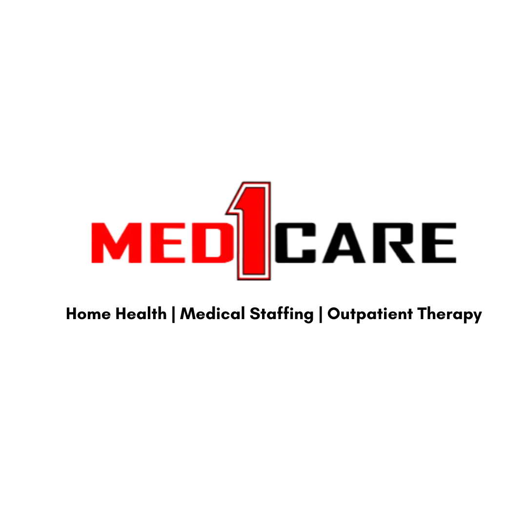 Med1Care logo Home Health Medical Staffing Outpatient Therapy