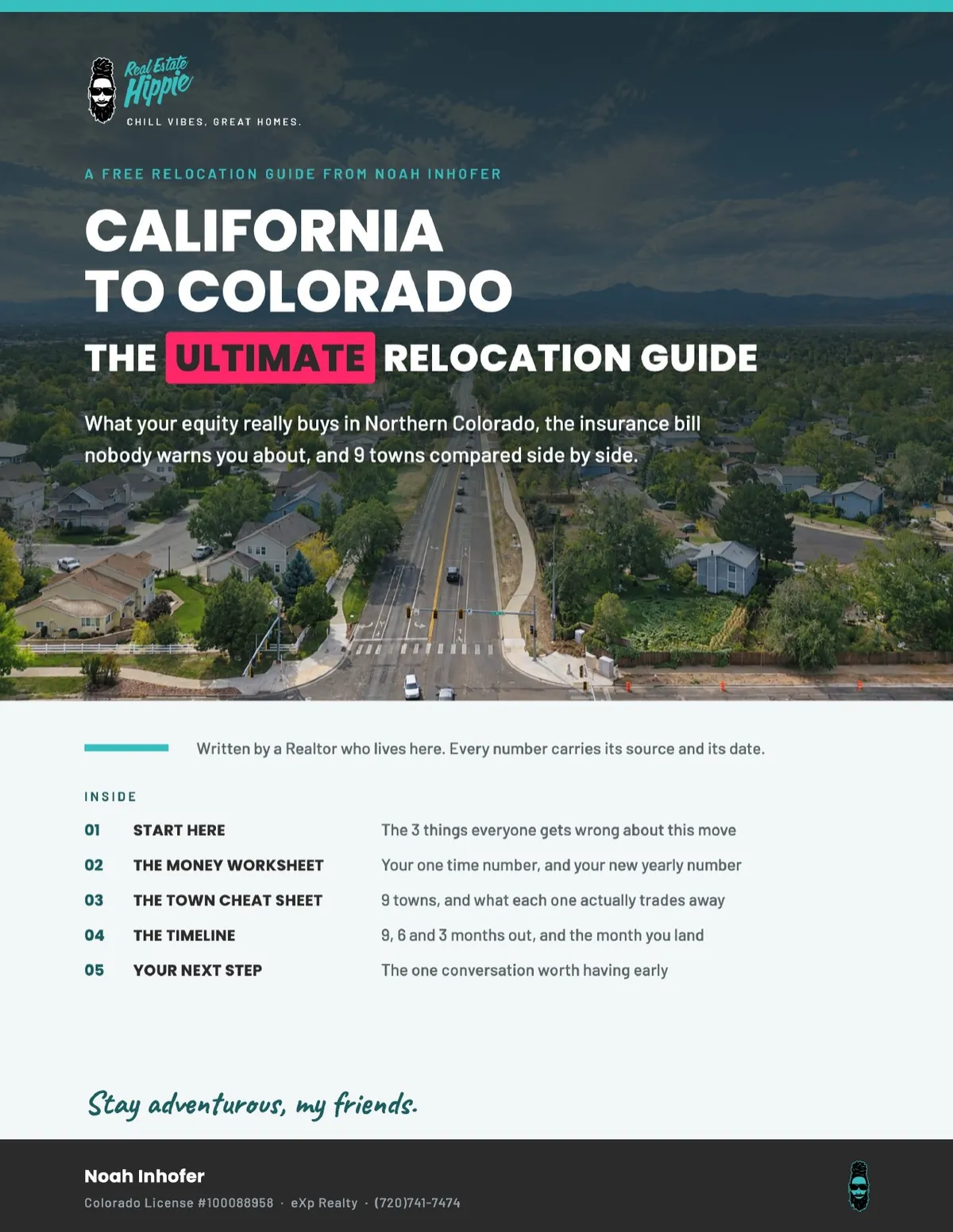 The Texas to Colorado Move guide cover