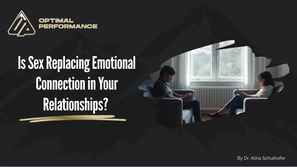 How Sexual Intimacy Can Become a Substitute for Emotional Closeness 