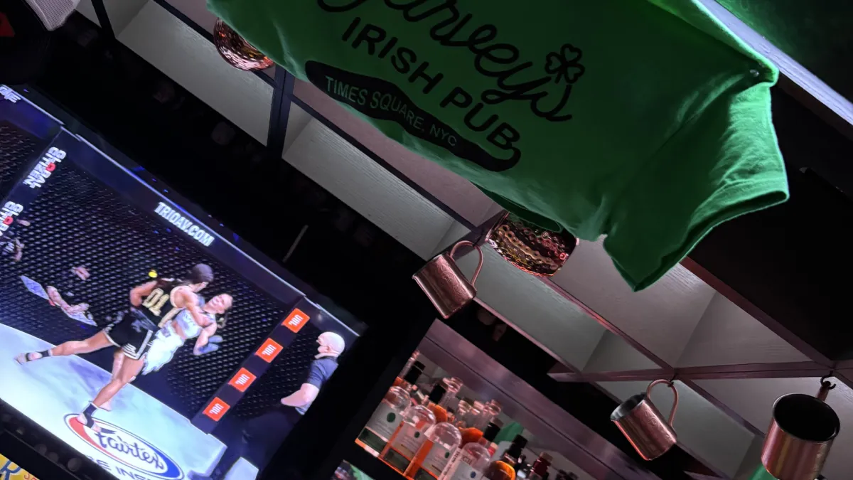 live sports Irish pub Times Square NYC