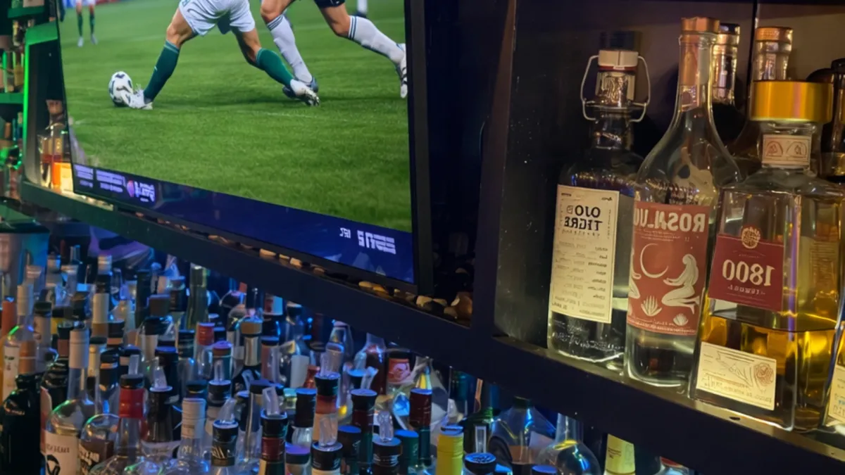soccer game watch pub Times Square NYC