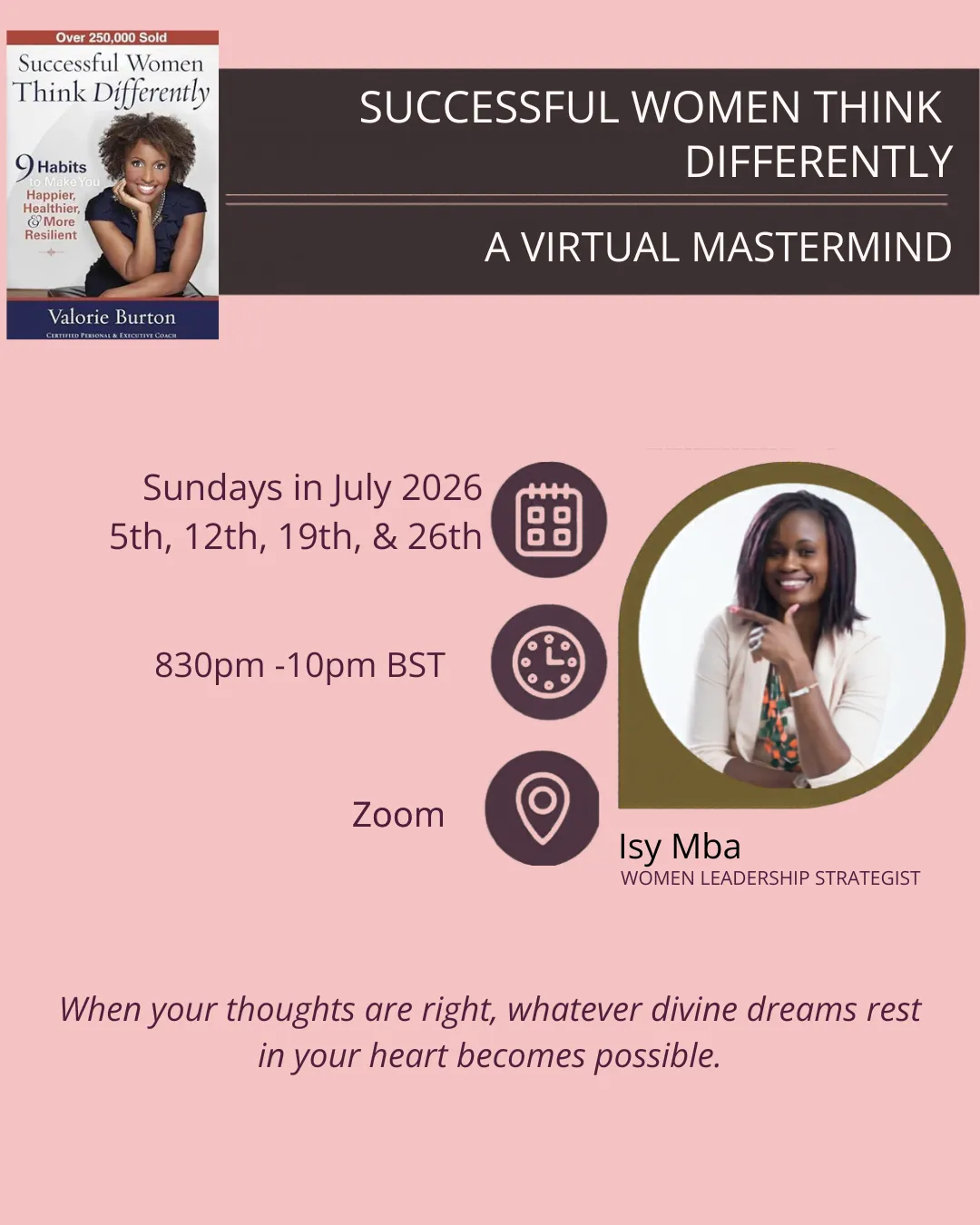 Successful Women Think Differently