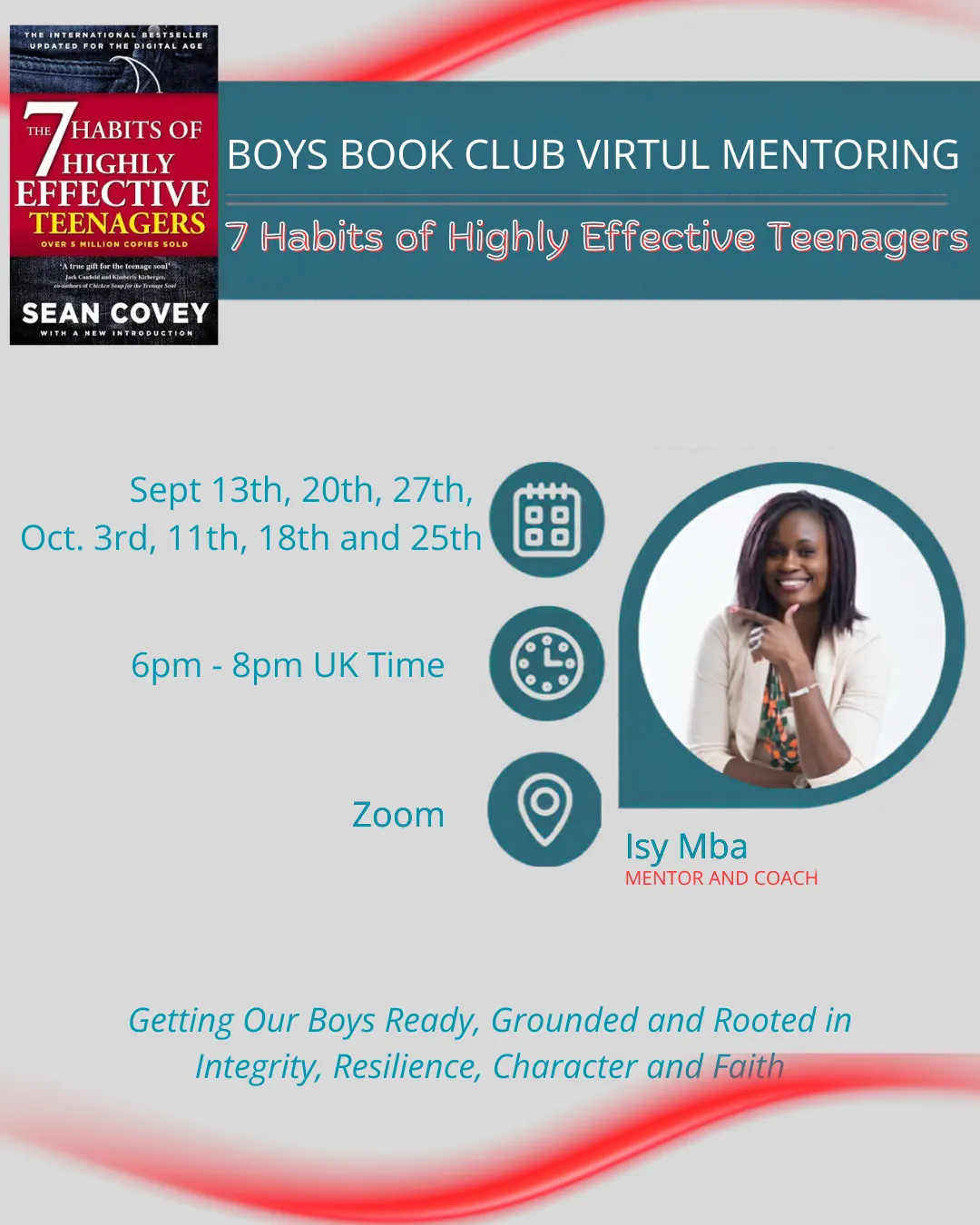Boys Book Club mentoring space