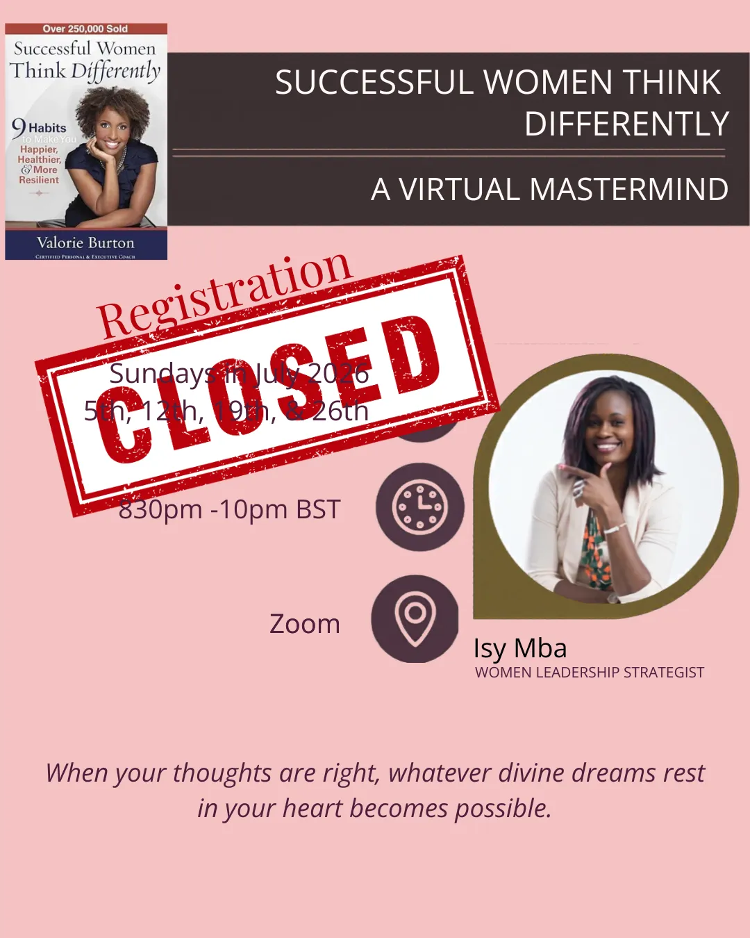 Successful Women Think Differently