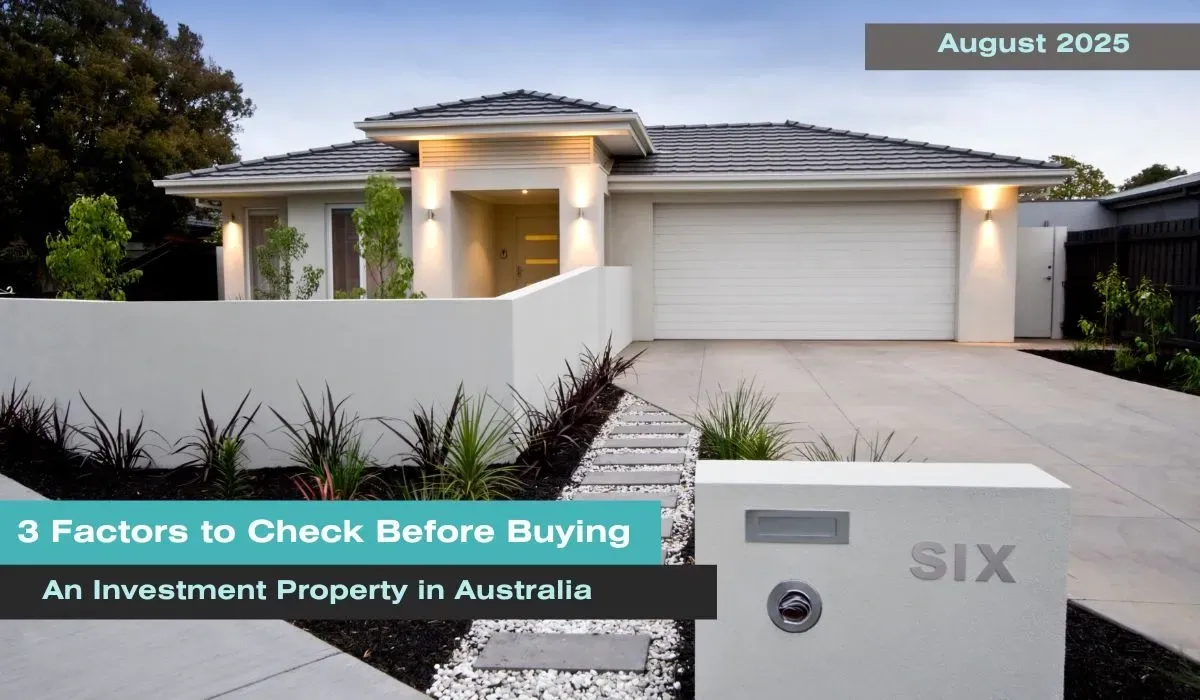 3 factors before buying an investment property in Australia – Arin Russell Property blog