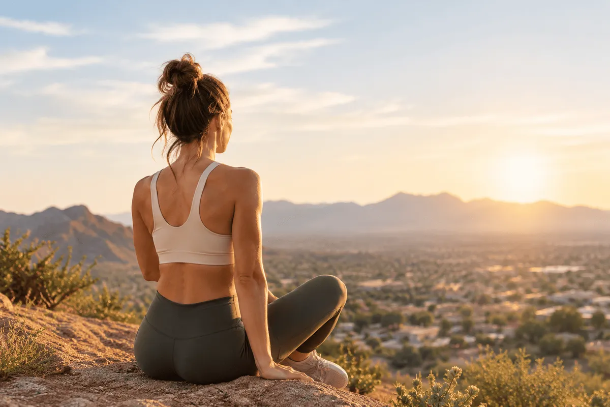 woman-mountain-sunset