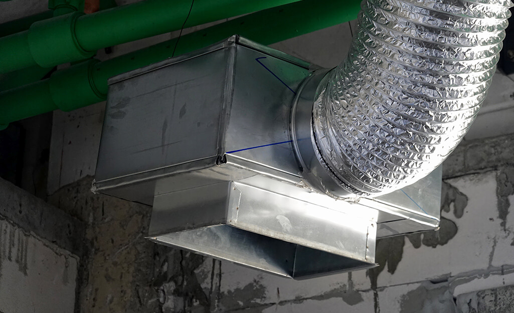 Close up of ductwork and ventilation for a homeowner in Grayslake, IL