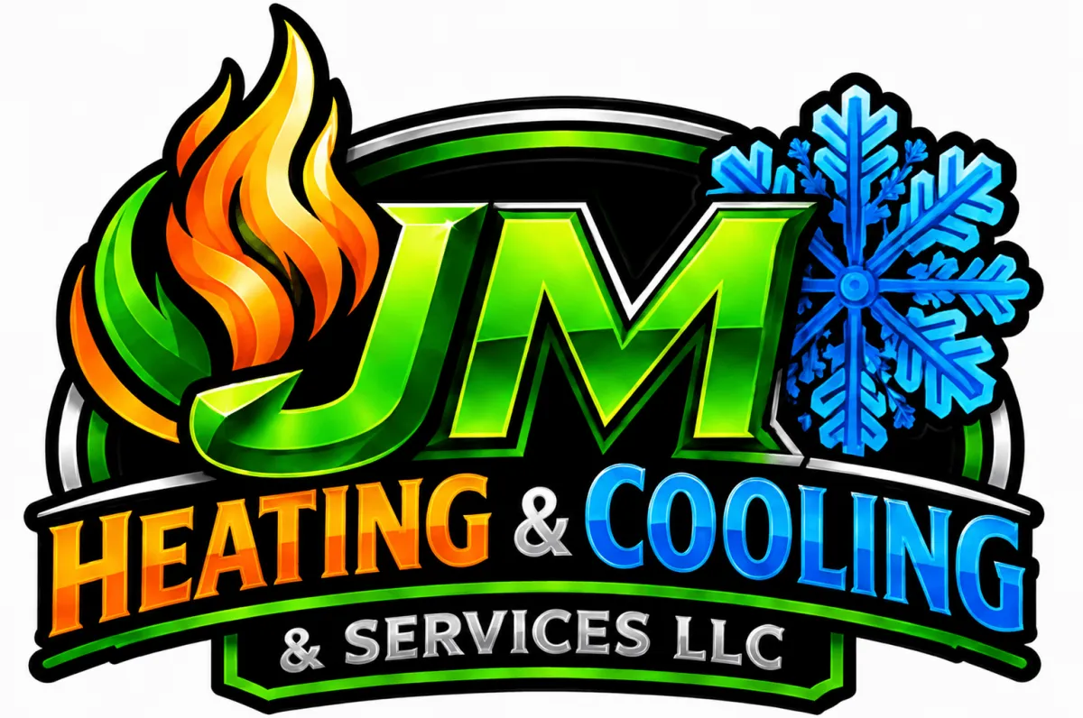 J M Heating & Cooling Grayslake, IL logo.
