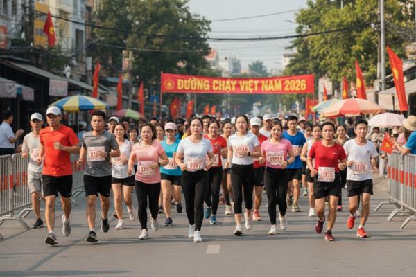 Tổng hợp các giải chạy bộ 2026 và chiến thuật điểm rơi phong độ giúp bạn lập kỷ lục mới