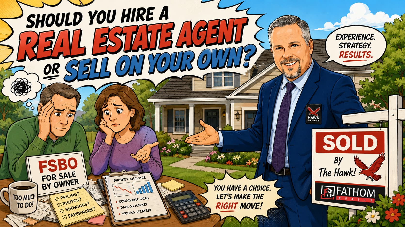 FSBO? Don't go alone - Call the Hawk!
